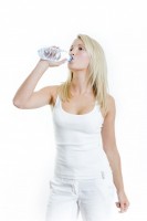 drinking water