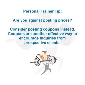 personal training coupons