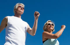 Fitness Over Fifty couple exercises
