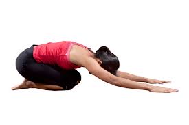 Childs pose yoga