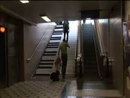 stairs escalator