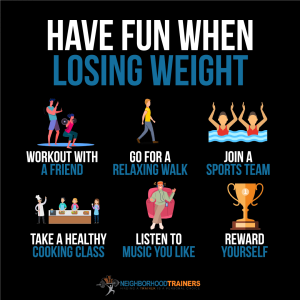 have fun losing weig